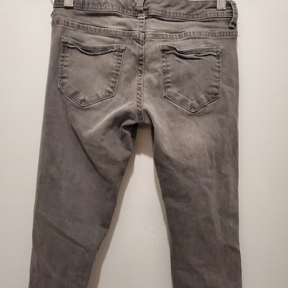 Grey Mossimo Skinny Ripped Jeans (Size 3) - Picture 6 of 11